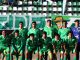 Plantel de Deportes Ovalle durante un entrenamiento previo a su enfrentamiento contra Curacaví F.C.