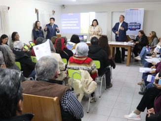 Vecinos y autoridades en el primer diálogo ciudadano sobre seguridad en Diaguitas