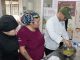 Chefs de la Academia Martini dictando master class de pastelería a egresados de Santo Tomás