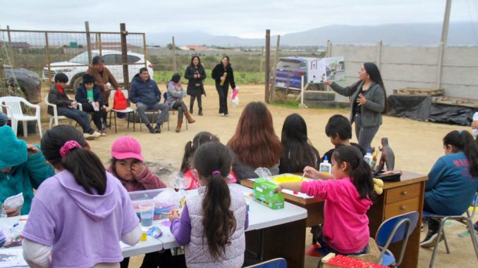 Docentes y estudiantes de la Escuela San Rafael comparten actividades recreativas en sector Cruz de Cañas