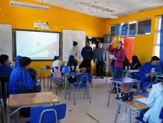 Estudiantes y docentes regresan a clases en una escuela de La Higuera tras el sistema frontal.