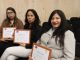 Estudiantes del IP Santo Tomás tras recibir su certificación en derechos sexuales y reproductivos en Ovalle