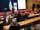 Autoridades de Gobierno dialogando con dirigentes sociales en la Región de Coquimbo sobre seguridad