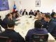 Autoridades revisan el socavón en la ruta de Monte Grande tras las lluvias en Paihuano
