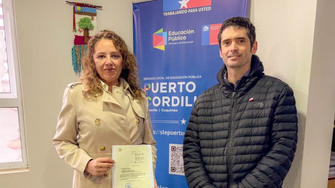 Presentación oficial de Julia Oróstegui como nueva Directora del SLEP Puerto Cordillera en Coquimbo