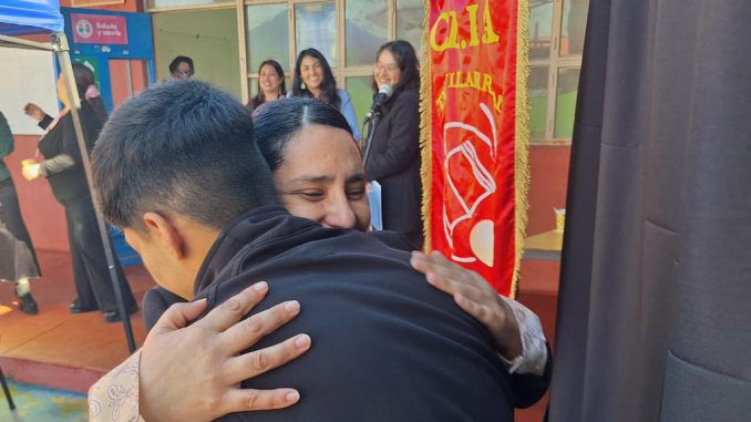 Ceremonia de reconocimiento a estudiantes destacados del anexo Kimün Kidu en Coquimbo