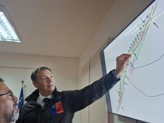 Obras de reparación en el Puente El Arrayán tras daños por sistema frontal en el Valle de Elqui