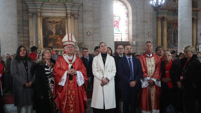 Ceremonia religiosa en la Catedral de La Serena por su aniversario 482