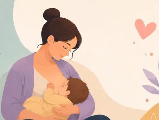 Madre amamantando a su bebé recibiendo apoyo profesional y acompañamiento emocional