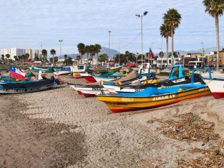 Ceremonia de entrega del Cupón Pesca Artesanal a trabajadores del mar en la Región de Coquimbo