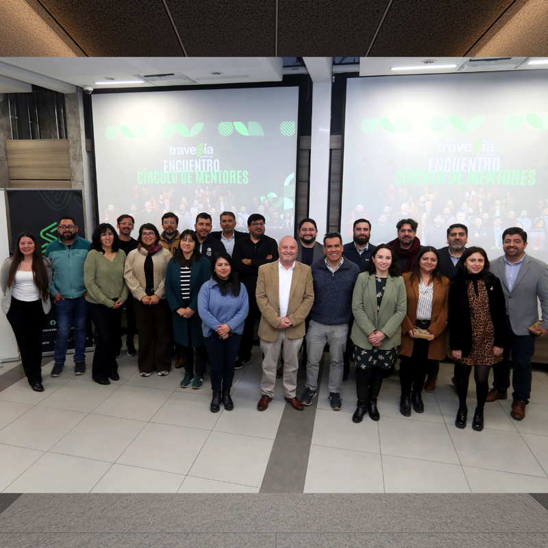 Encuentro de mentores y emprendedores del programa Travesía en la región de Coquimbo