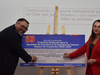 Autoridades regionales en la sesión de inicio de la Agenda de Género 2026-2030 en la Región de Coquimbo