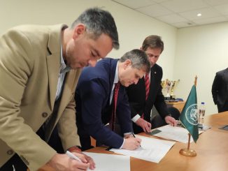 Rectores de Santo Tomás La Serena y UNSTA Tucumán reunidos para fomentar la colaboración universitaria