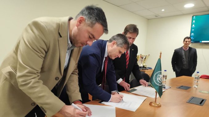Rectores de Santo Tomás La Serena y UNSTA Tucumán reunidos para fomentar la colaboración universitaria