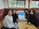 Estudiantes participantes en el programa Samsung Solve for Tomorrow presentando sus proyectos innovadores
