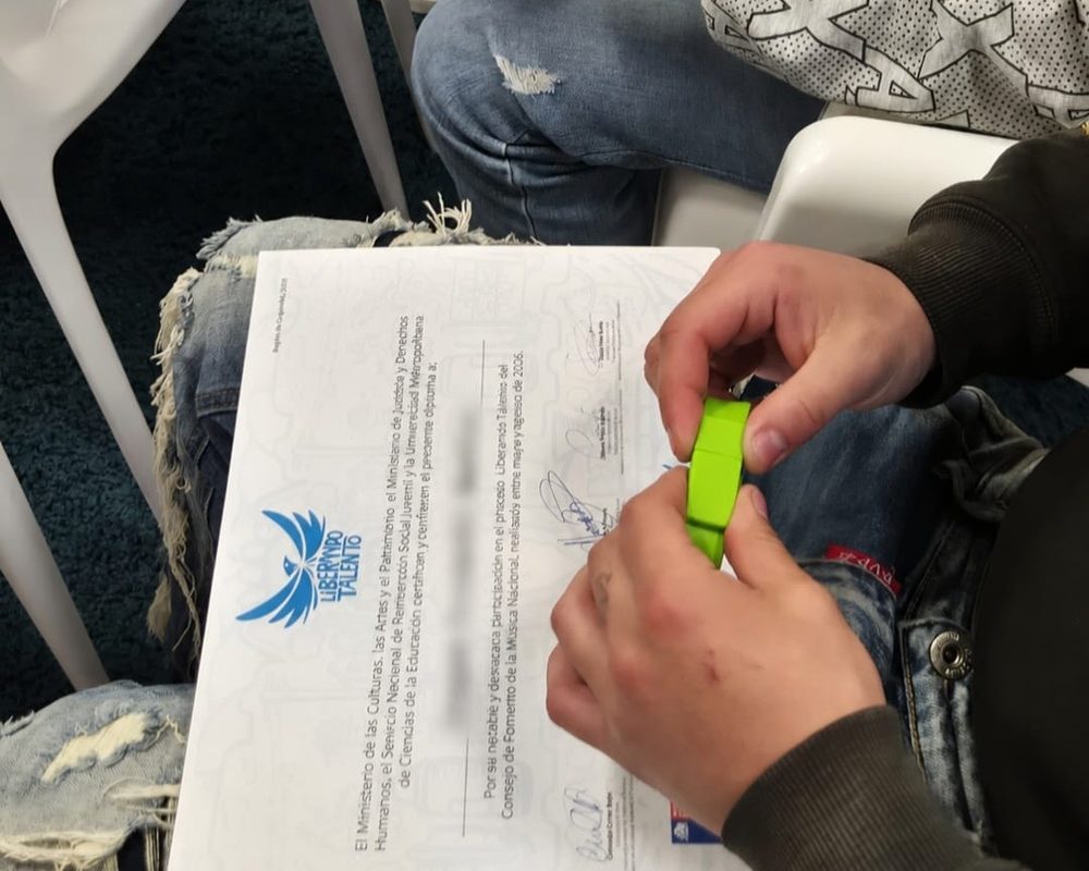 Jóvenes del centro privativo de libertad de Coquimbo participan en el programa Liberando Talento