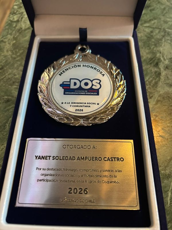 Yanet Ampuero, presidenta de la Corporación Marthe Gautier, premiada por su labor inclusiva en La Serena