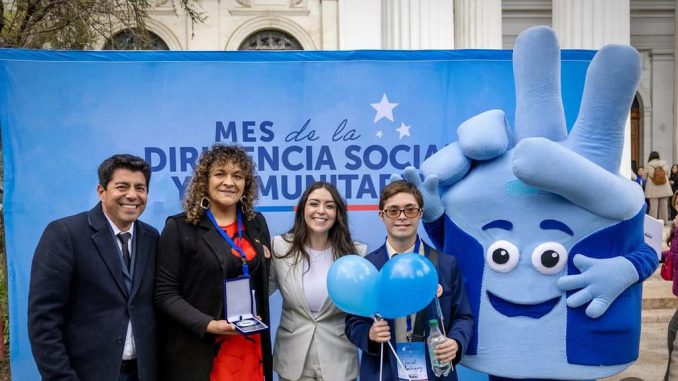 Yanet Ampuero, presidenta de la Corporación Marthe Gautier, premiada por su labor inclusiva en La Serena