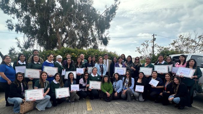 Entrega de certificacion JIALMA a jardines infantiles en la Region de Coquimbo