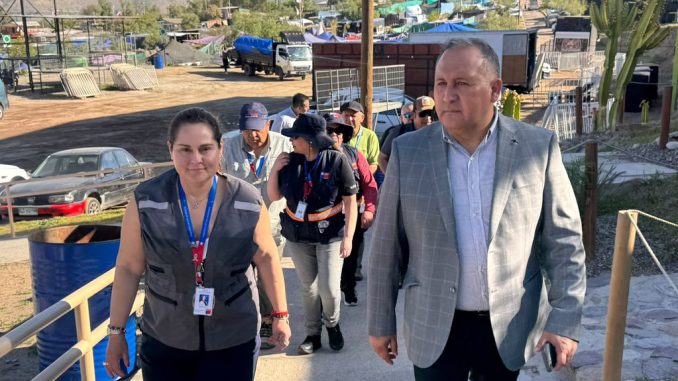 Autoridades inspeccionan locales de comida y servicios en la Pampilla de San Isidro en Vicuña