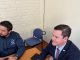 Delegado Presidencial Cristián Rondanelli junto a estudiantes del Liceo Bicentenario de Salamanca ganadores del Torneo Delibera