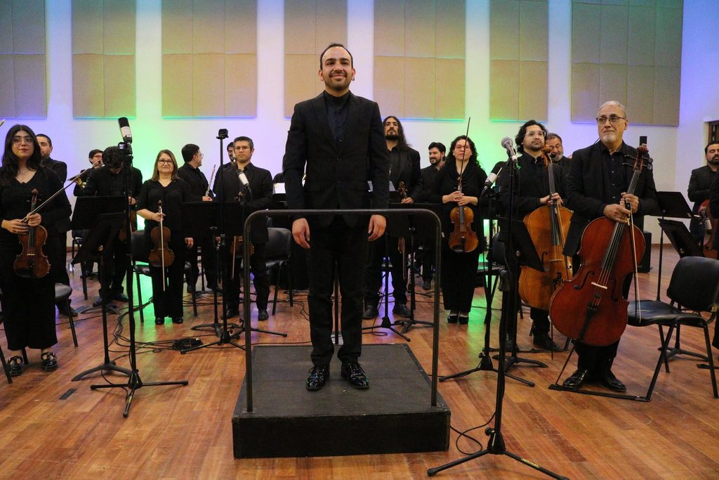 Orquesta Sinfónica Universidad de La Serena en el concierto de clausura del Festival Musicahora