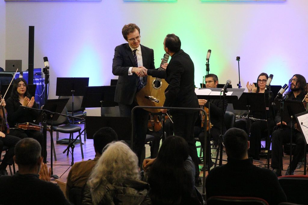 Orquesta Sinfónica Universidad de La Serena en el concierto de clausura del Festival Musicahora