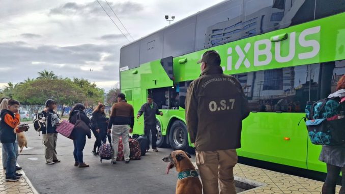 Autoridades regionales supervisando las medidas de seguridad durante las Fiestas Patrias en la región de Coquimbo.