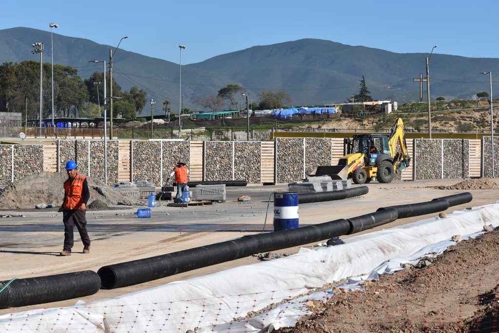 Preparativos y medidas de seguridad en el recinto de La Pampilla en Coquimbo para las Fiestas Patrias