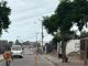 Obras viales en calles de La Serena con presencia de maquinaria de Aguas del Valle