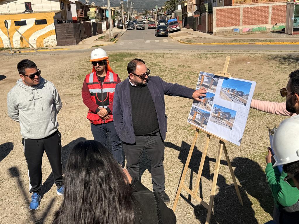 Nuevos paraderos instalados en la comuna de Los Vilos para mejorar la seguridad de los usuarios