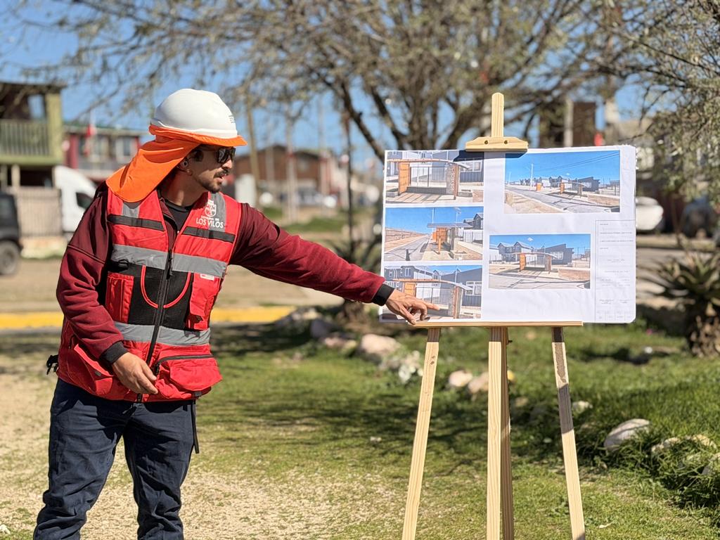 Nuevos paraderos instalados en la comuna de Los Vilos para mejorar la seguridad de los usuarios