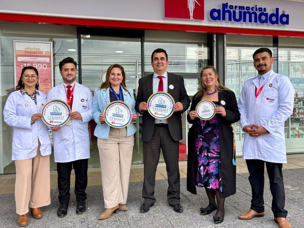 Locales de Farmacias Ahumada adheridos a la Ley Cenabast en la Región de Coquimbo para ofrecer medicamentos más baratos