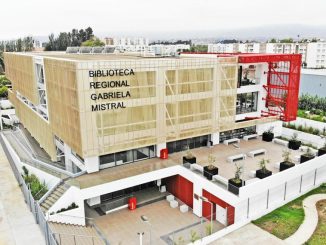 Fachada de la Biblioteca Regional Gabriela Mistral en La Serena lista para su reapertura