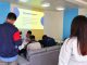 Jóvenes participando en el taller de capacitación laboral impartido por Fundación Reinventarse en Coquimbo