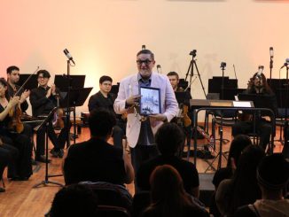 Orquesta Sinfonica Universidad de La Serena en concierto celebrando el Dia de la Musica Chilena
