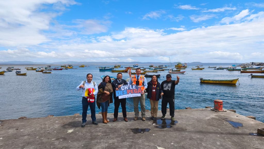 Caleta de Tongoy donde se realizaran obras de mejoramiento con inversion del Plan Chile Despega