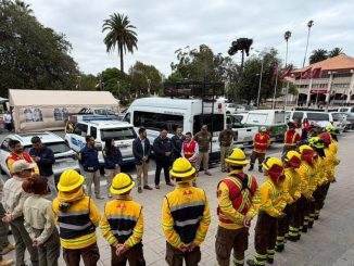 Despliegue de brigadas y recursos para el combate de incendios forestales en la Región de Coquimbo.