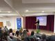Autoridades y equipos directivos participan en la jornada de fortalecimiento de asistencia escolar del SLEP Puerto Cordillera en Coquimbo